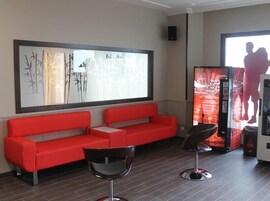 Zona de estar del vestíbulo