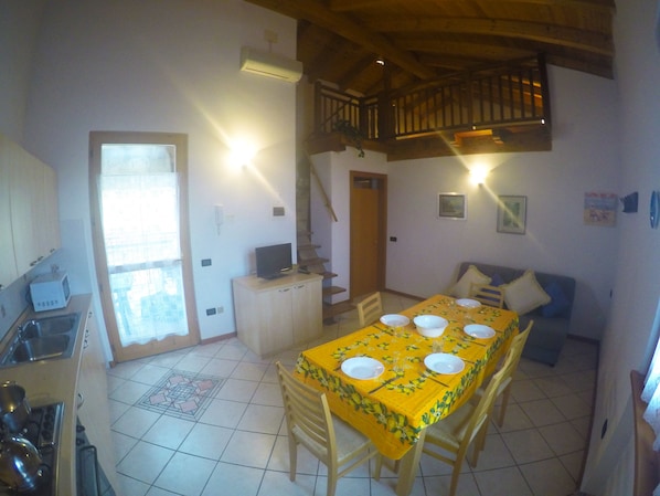 Apartment, 2 Bedrooms | Living area
