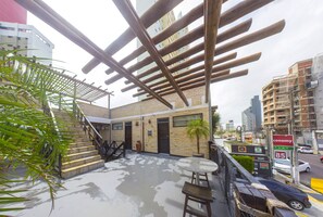 Vue depuis l’hébergement