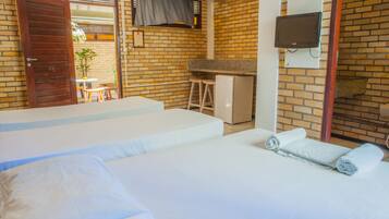1 quarto, frigobar, Wi-Fi de cortesia, roupa de cama