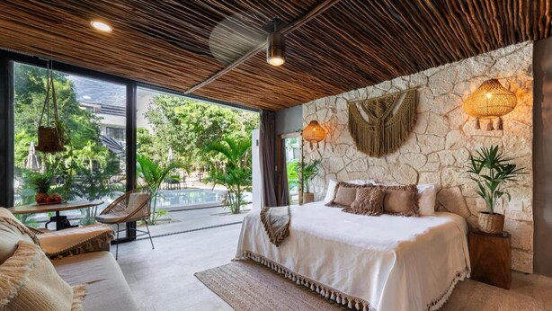 1 bedroom, premium bedding, in-room safe, iron/ironing board - Central Park Tulum by Los Amigos (Tulum)
