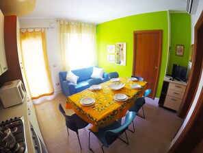 Apartment, 2 Bedrooms | Living room | Flat-screen TV - Appartamenti Levante (Caorle)