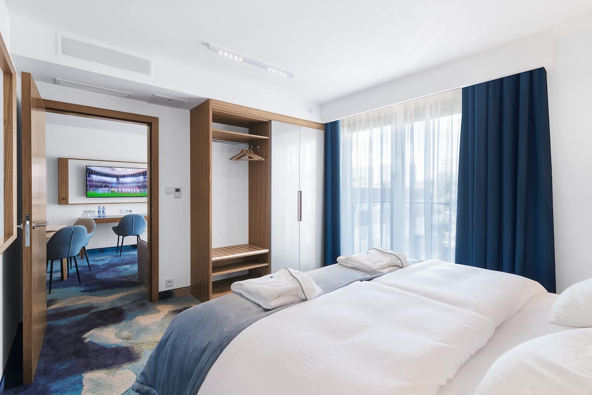 family apartment | premium bedding, in-room safe, individually decorated