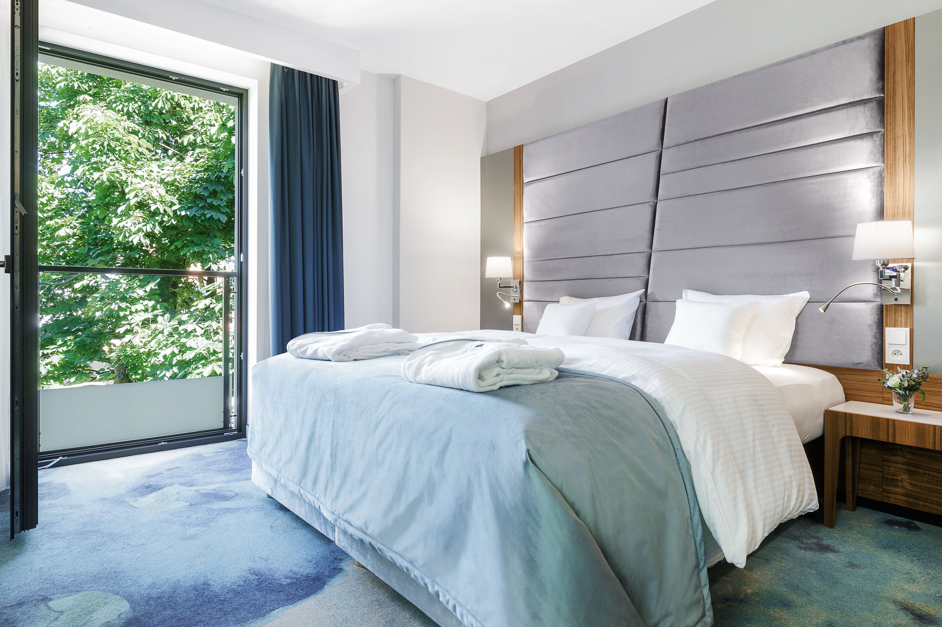 standard double room | premium bedding, in-room safe, individually decorated