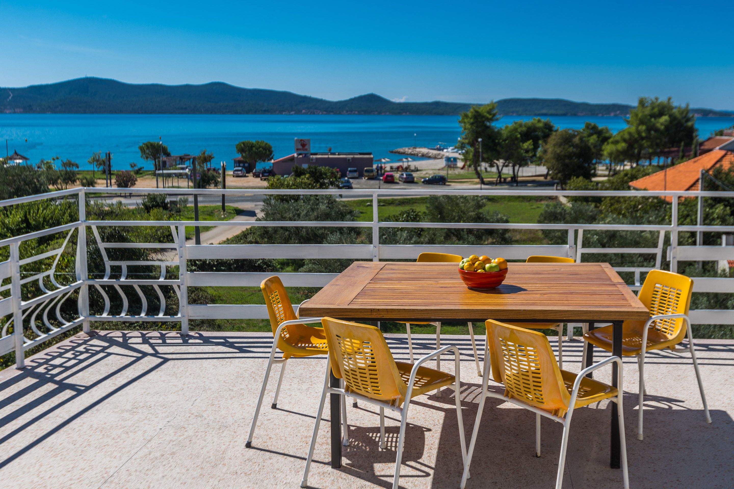 Classic Apartment, 2 Bedrooms, Balcony, Sea View | Terrace/patio