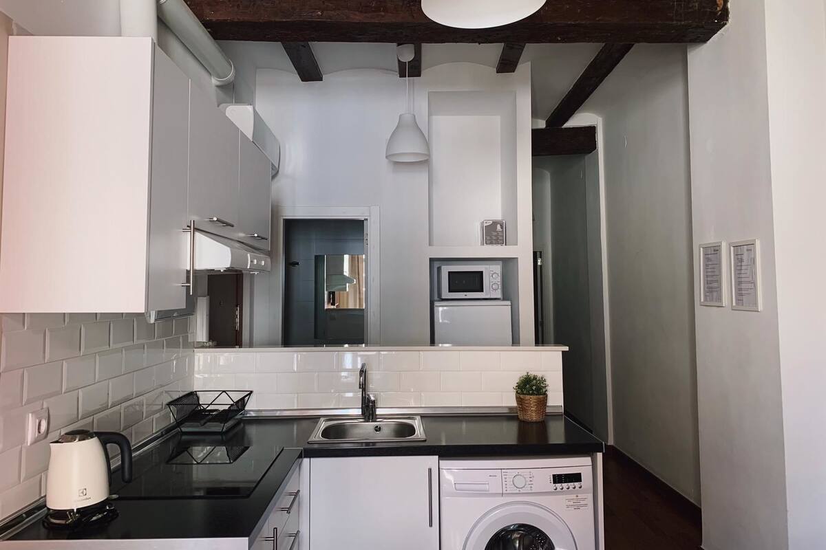 Basic-Apartment, 2 Schlafzimmer | Gemeinschaftsküche