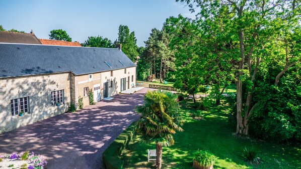 Tweepersoonskamer, en-suite badkamer ("Port-en-bessin") | Uitzicht vanuit de kamer