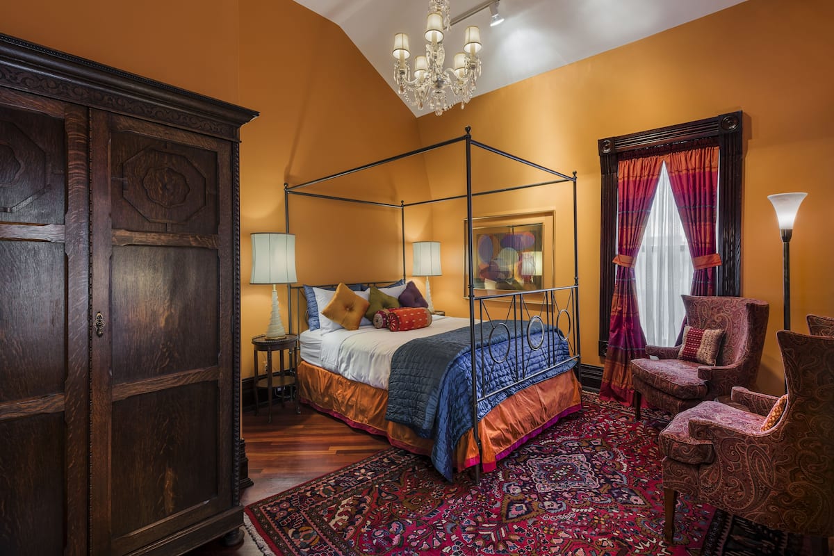 Premium bedding, individually decorated, individually furnished