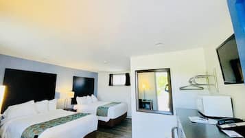 Two Doubles Room | Individually furnished, desk, free WiFi, bed sheets