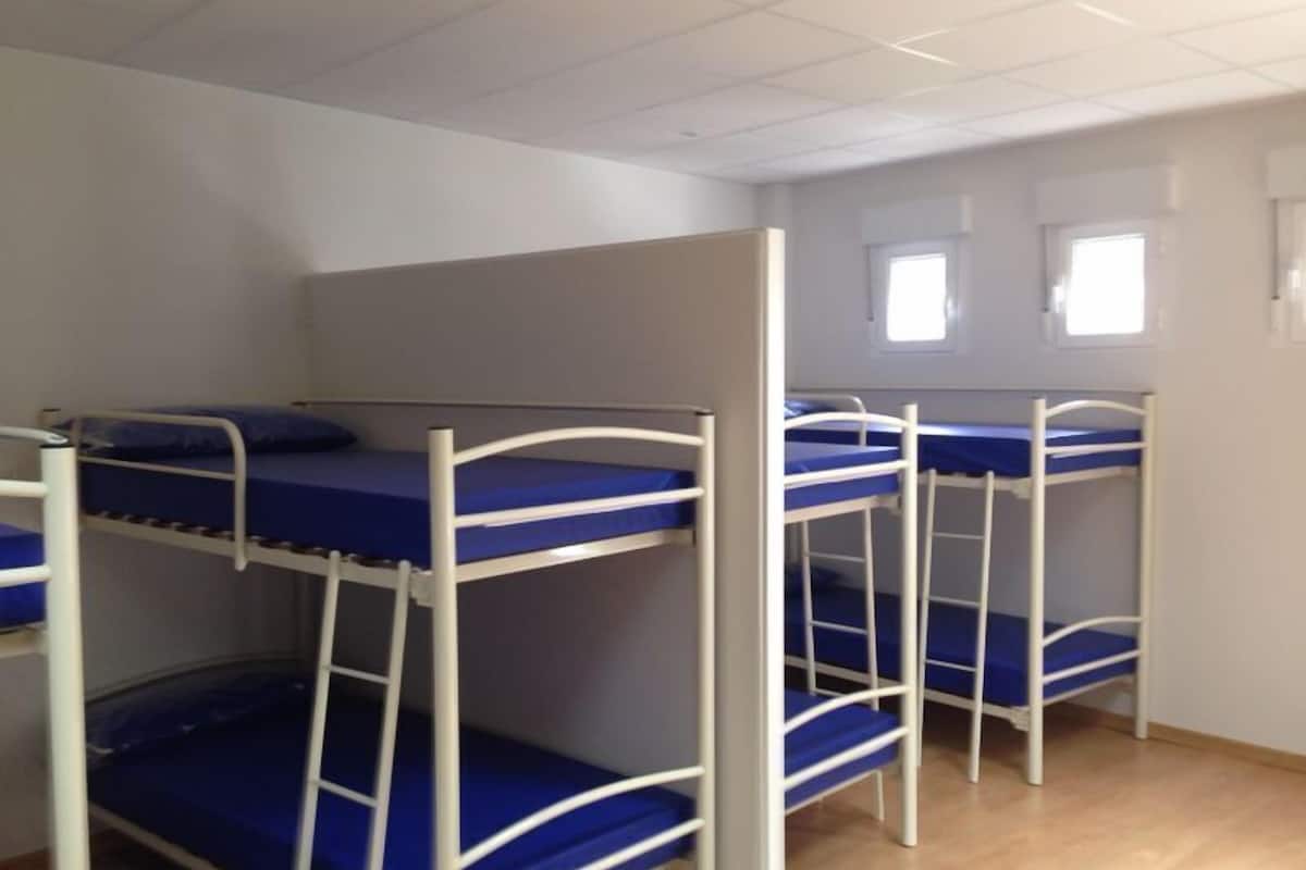 Dormitorio compartido mixto, baño compartido (1 cama en habitación compartida de 14 camas) | Escritorio y wifi gratis