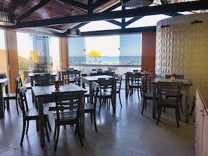 Breakfast, lunch, dinner served; Brazilian cuisine, pool views