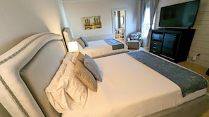 Deluxe Room, 2 Queen Beds, Refrigerator & Microwave | Individually decorated, individually furnished, iron/ironing board