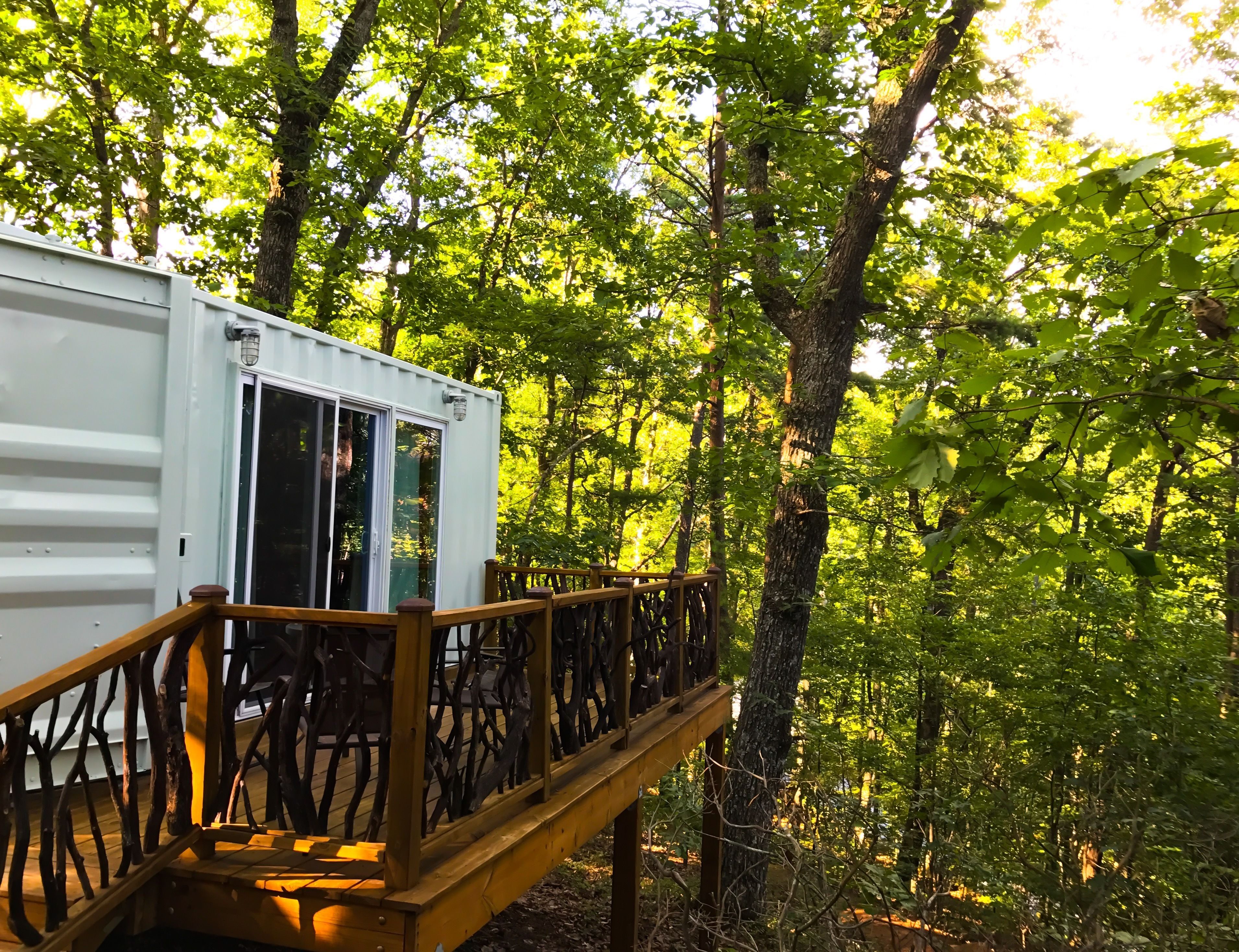 Design Cabin, 1 Queen Bed, Refrigerator & Microwave | View from room