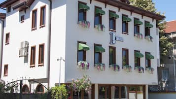 Façade de l’hébergement
