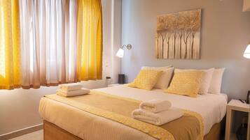 Villa Deluxe - 2 sovrum | Egyptiska bomullslakan, sÀngtillbehör av högsta kvalitet och duntÀcken