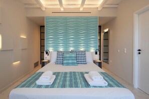 Egyptian cotton sheets, premium bedding, down duvets - Kotroni Villas (Pylos-Nestoras)