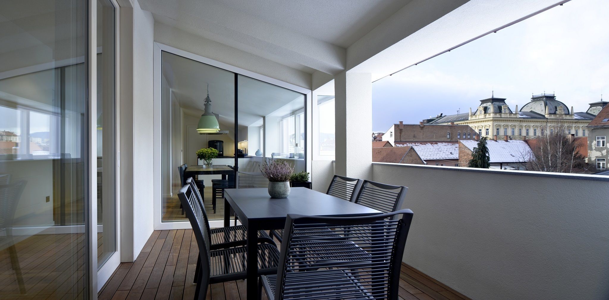 Căn hộ, 3 phòng ngủ | Hiên