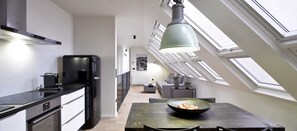 City Apartment, 1 Bedroom | Living room | Flat-screen TV - Hotel Maribor, City apartments (Maribor)
