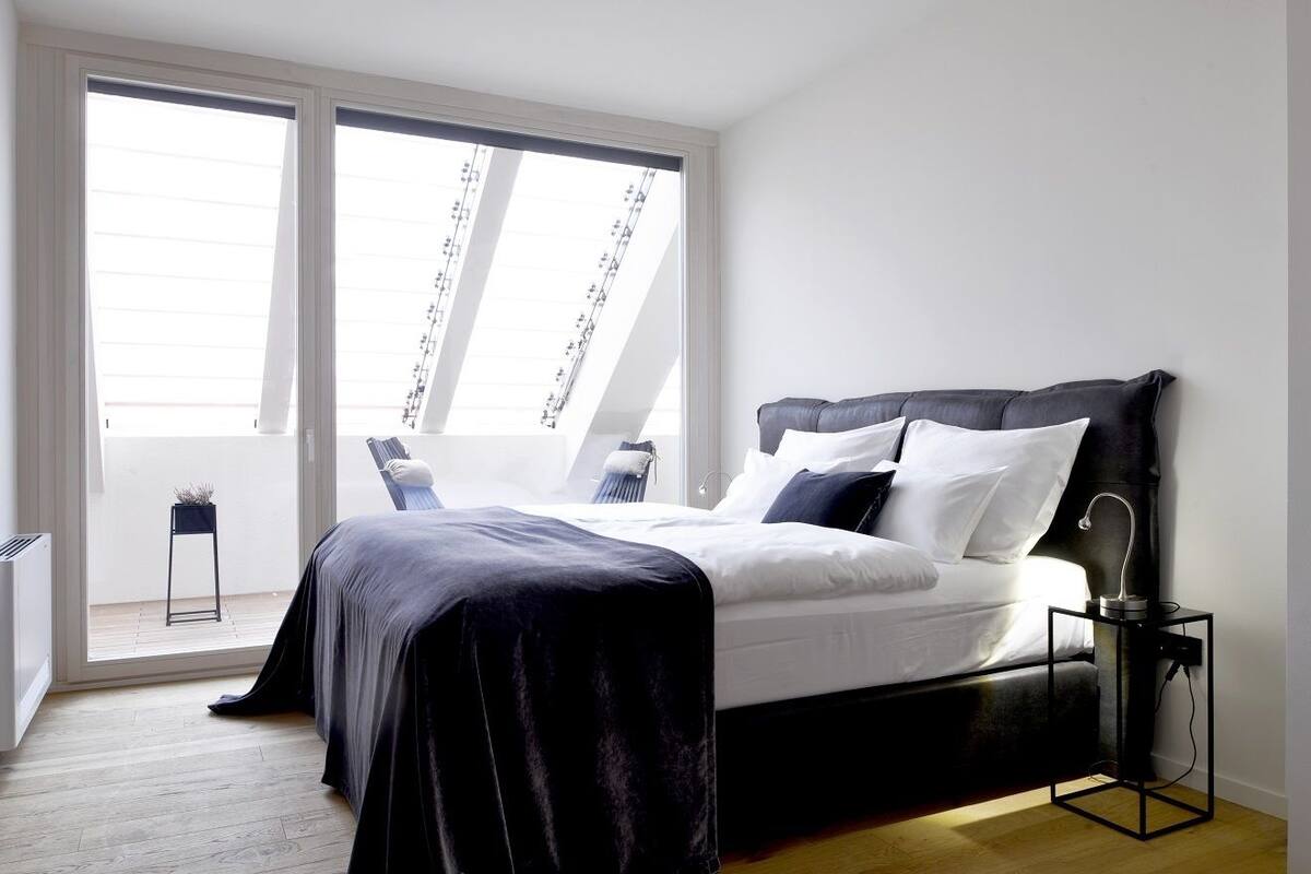 アパートメント 2 ベッドルーム (single room) | 高級寝具、セーフティボックス (室内)、デスク、ノートパソコン用作業スペース