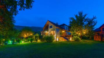 Majoituspaikan julkisivu