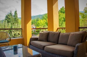 Deluxe Villa | Vistas del balcón