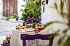 Opções para refeição ao ar livre