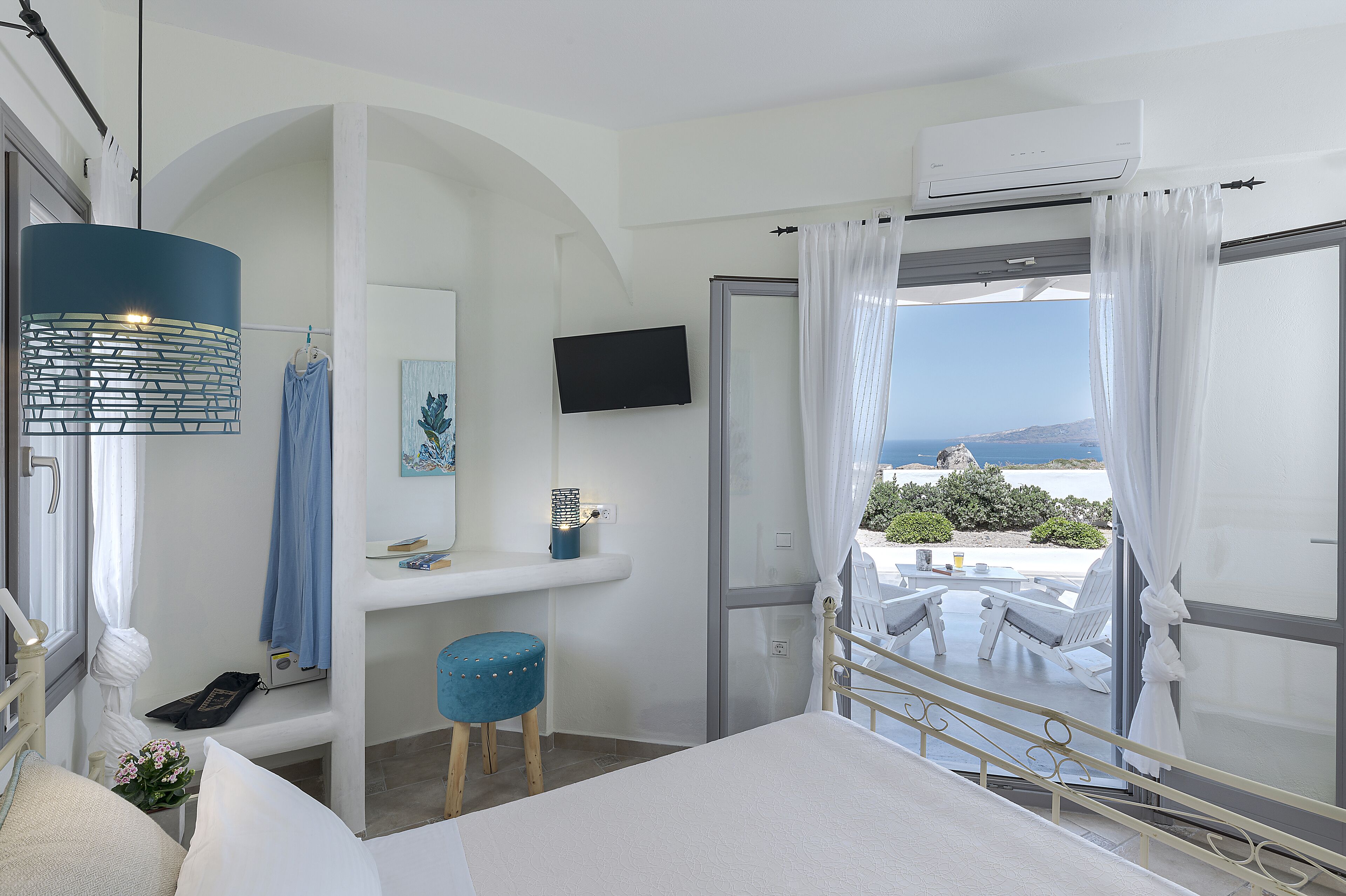 Villa Deluxe, piscine privée, vue mer (Caldera)