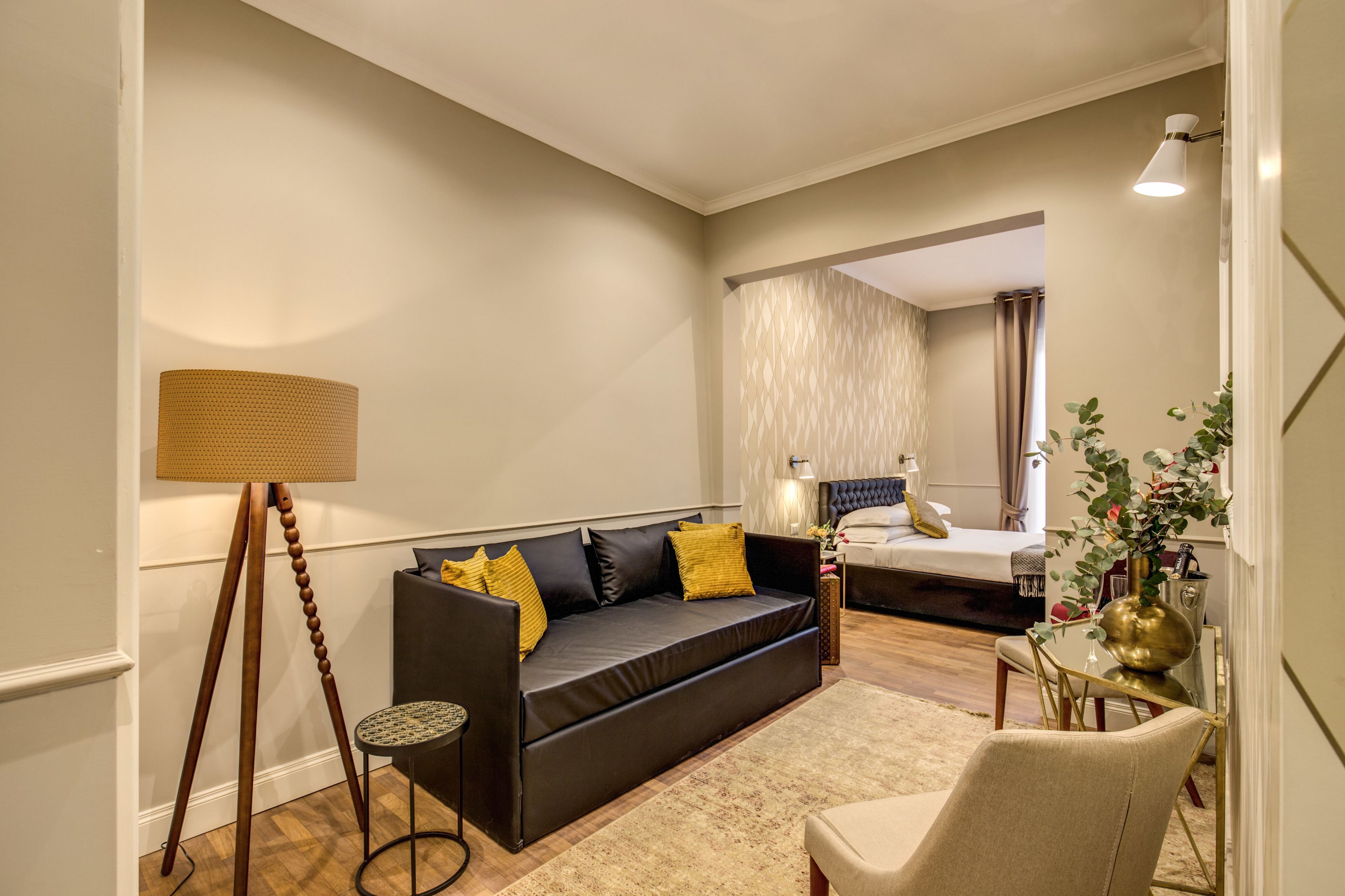 premium bedding, down duvets, minibar, in-room safe