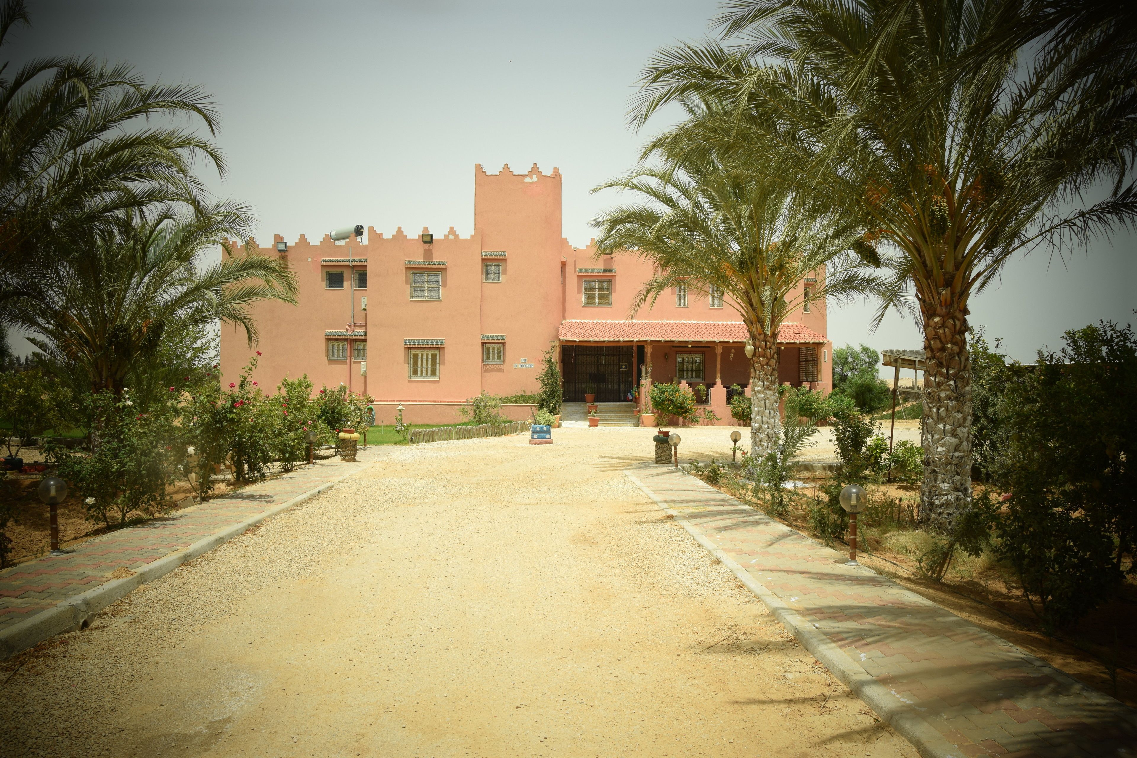 Façade de l’hébergement