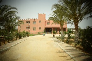 Façade de l’hébergement