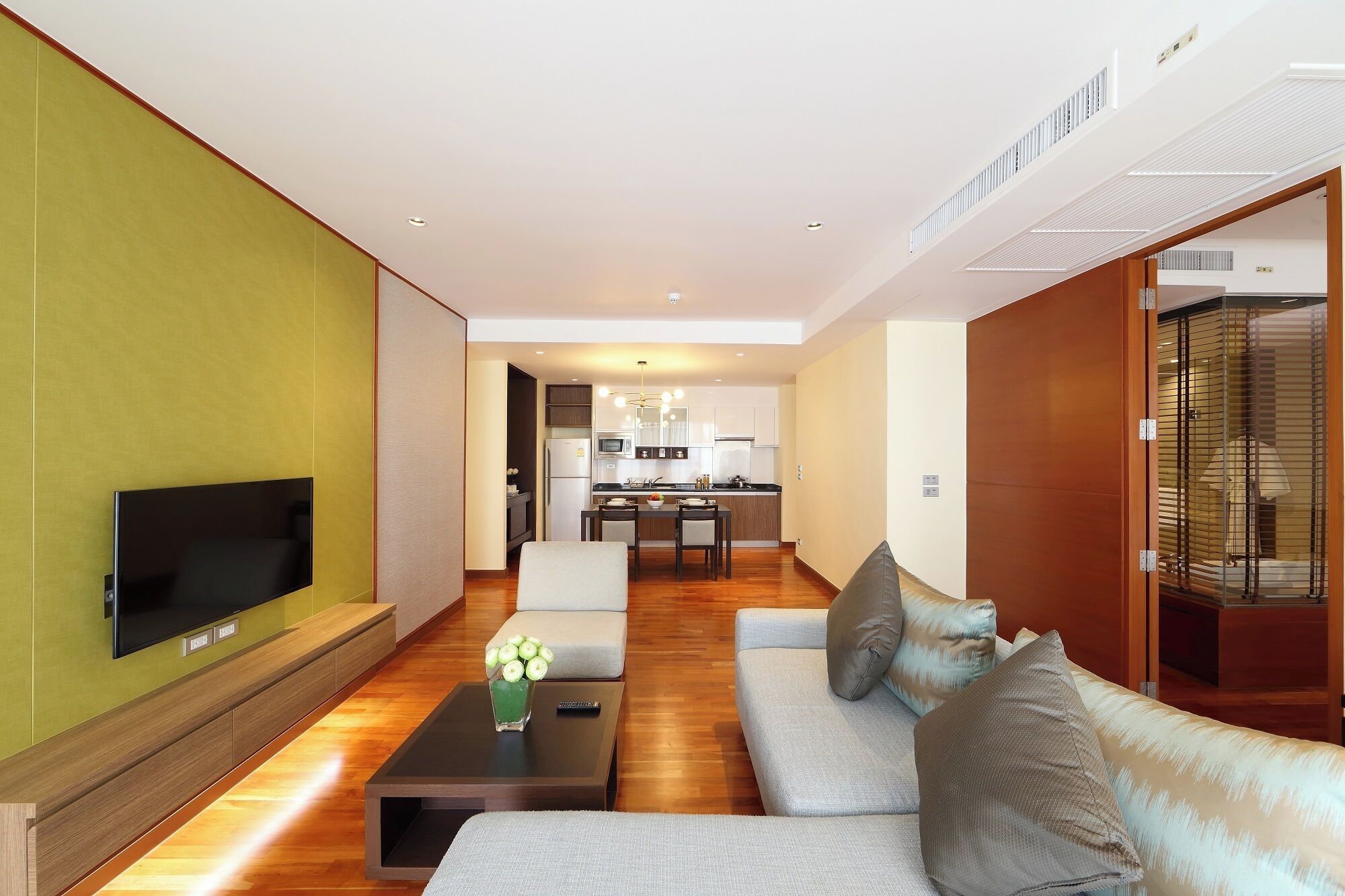 Grand Suite, 2 Bedrooms | Premium bedding, in-room safe, desk, laptop workspace