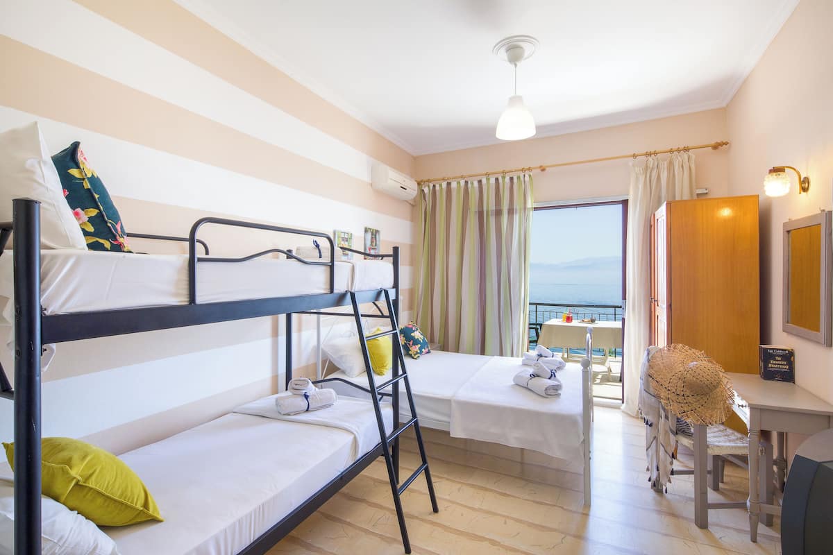 Family Quadruple Room, Sea View