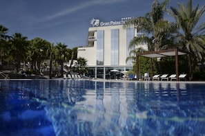 Indoor pool, seasonal outdoor pool