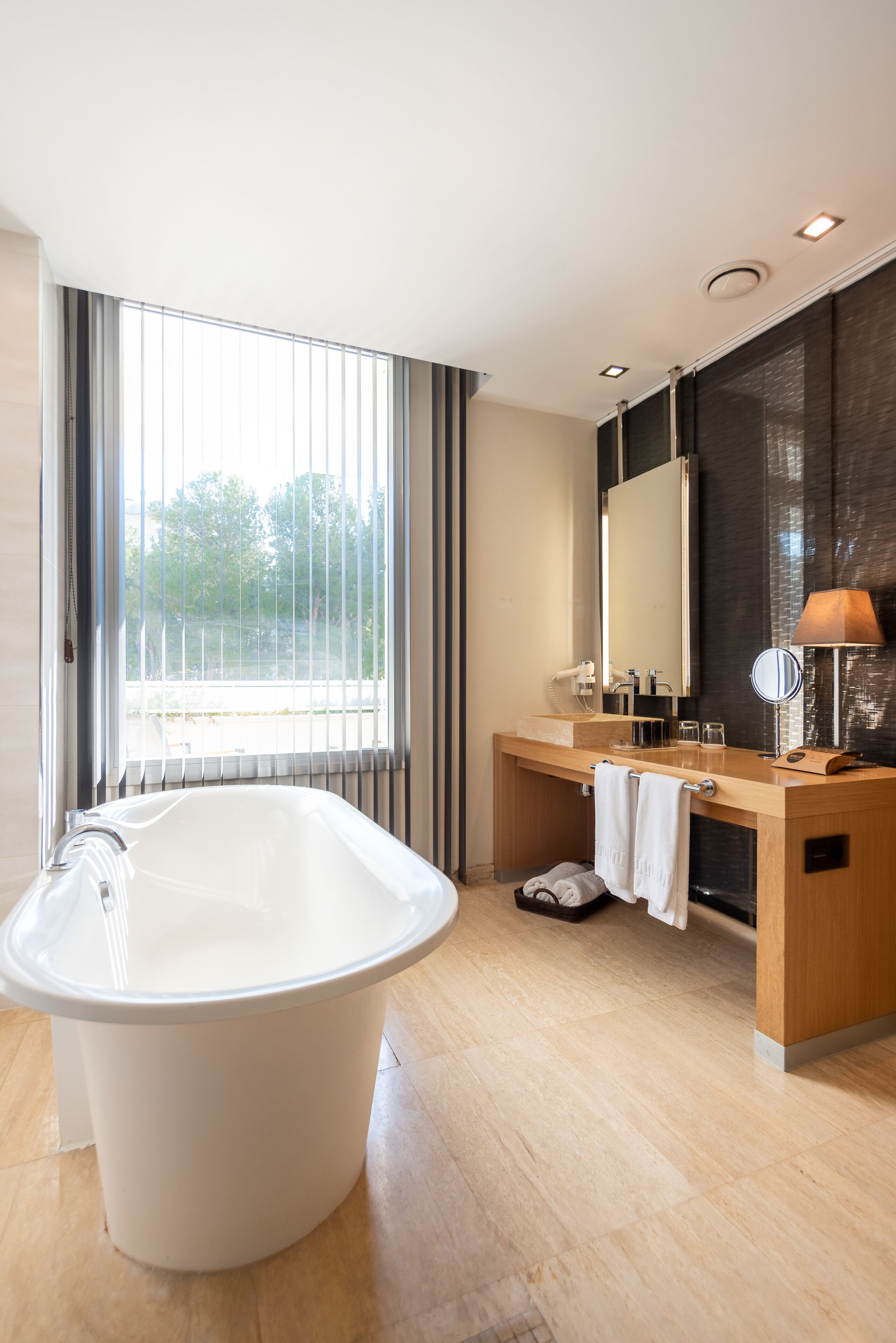 shower, free toiletries, hair dryer, bathrobes