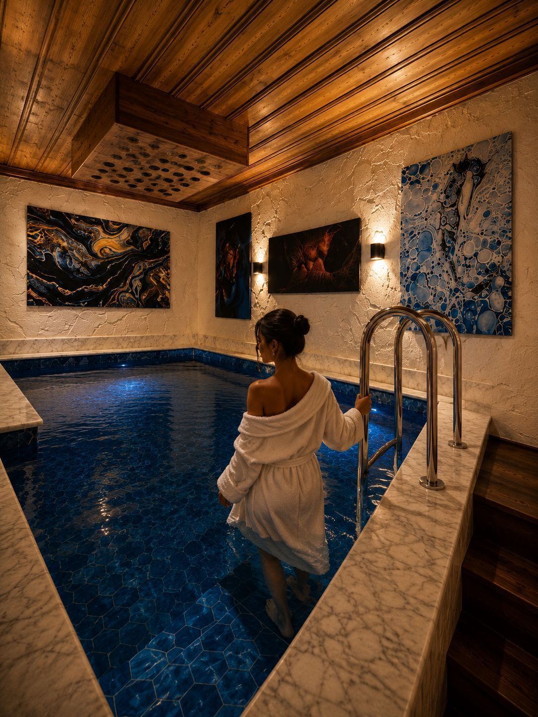 Suite Exclusive, piscine privée | 1 chambre, draps en coton égyptien, literie de qualité supérieure