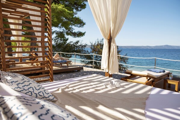 Vista a la playa o al mar