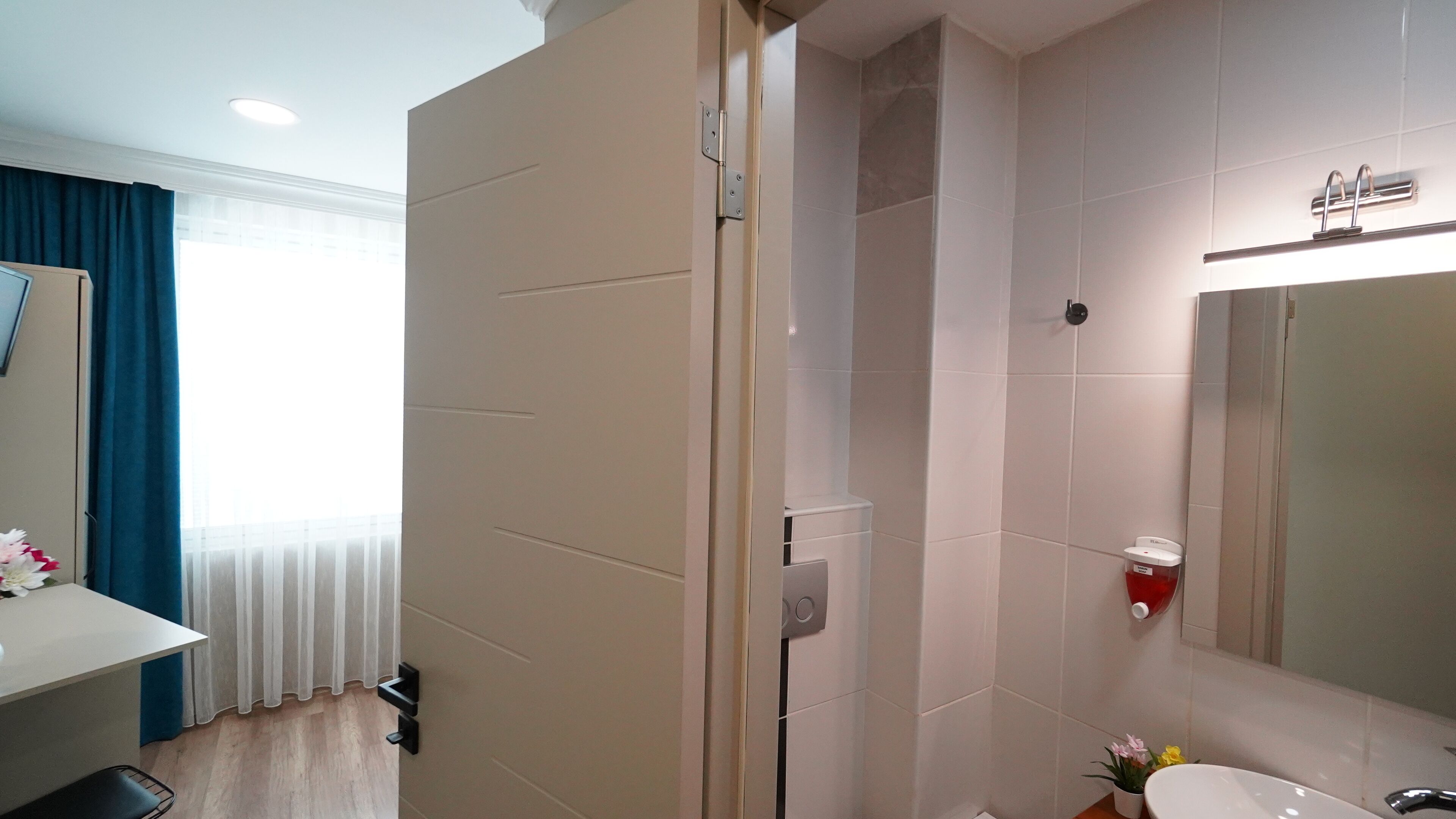 Double Standard Room | Bathroom | Shower, free toiletries, hair dryer, slippers