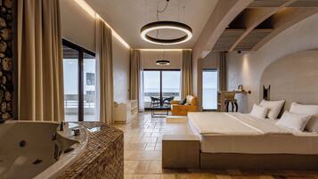 1 habitación, minibar, caja de seguridad en la habitación y escritorio