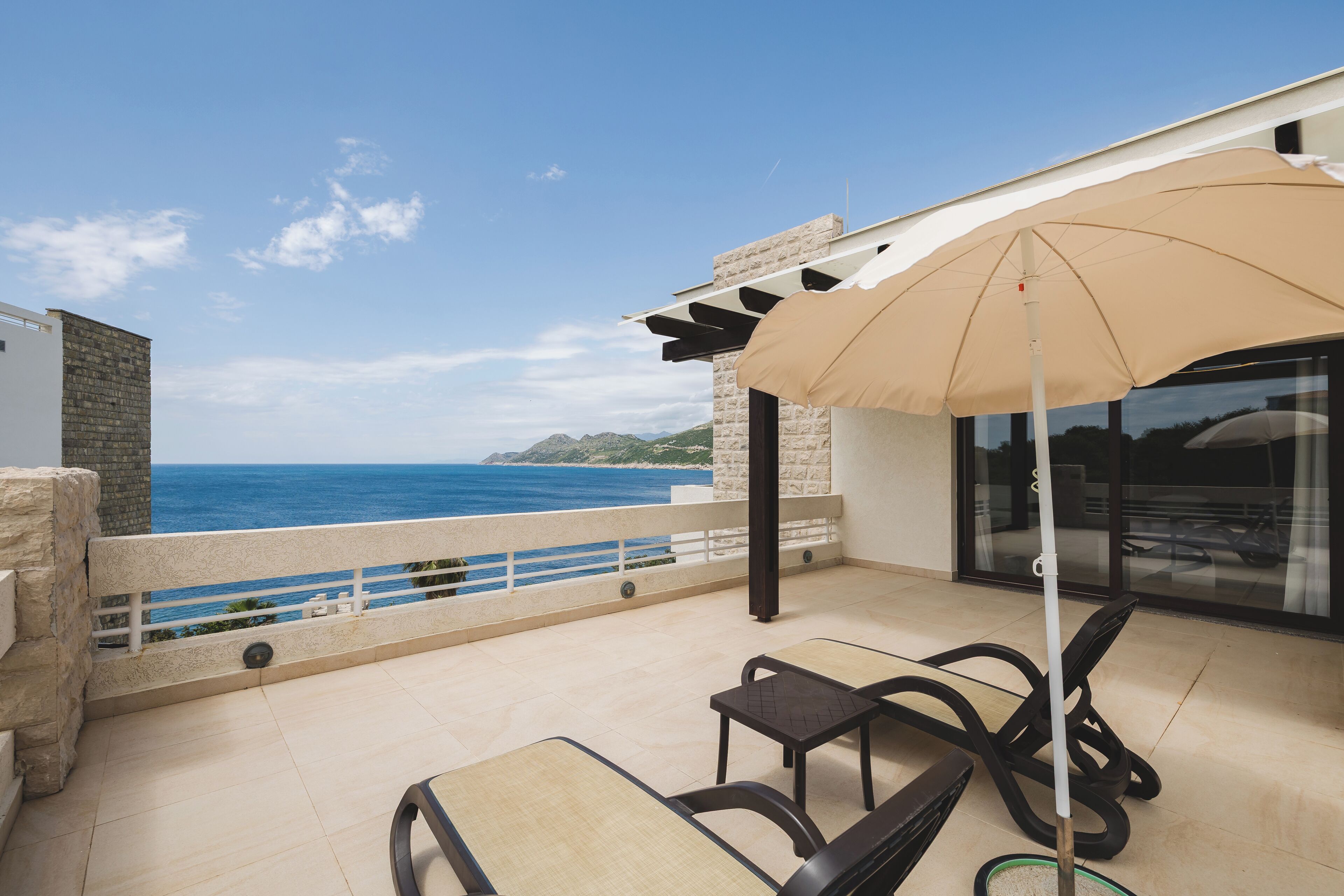 Svit - bubbelpool - havsutsikt | Terrass/Patio