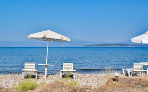 Private beach nearby