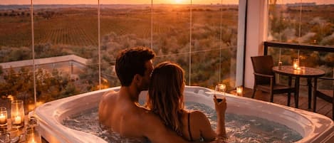 Chambre Double Luxe, balcon | Literie de qualité supérieure, matelas mémoire de forme, minibar