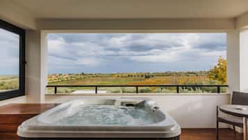 Superior-Doppelzimmer, Balkon | Eigener Whirlpool