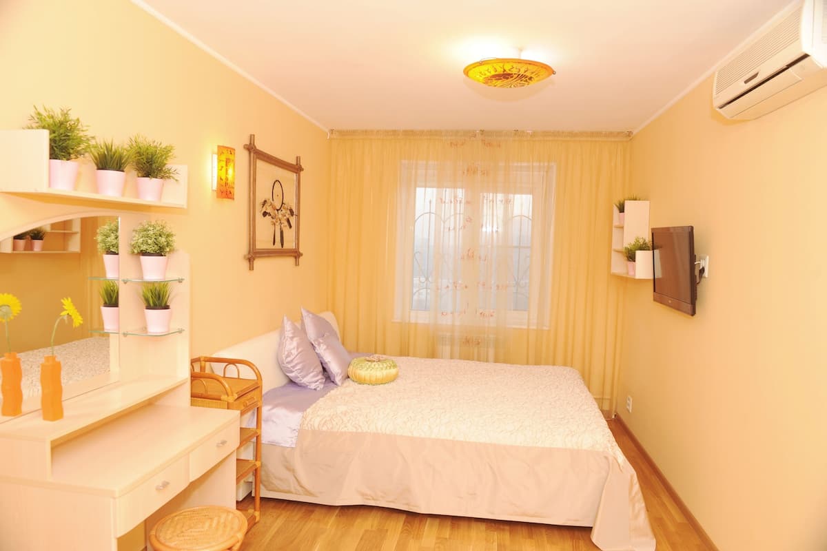 公寓, 2 間臥室, 按摩浴缸 (Sauna, Balcony, Vorovskogo str. 36b) | 免費無線上網