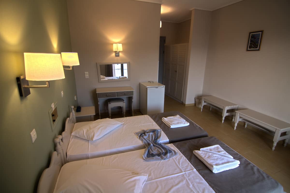 In-room safe, desk, iron/ironing board, free cots/infant beds