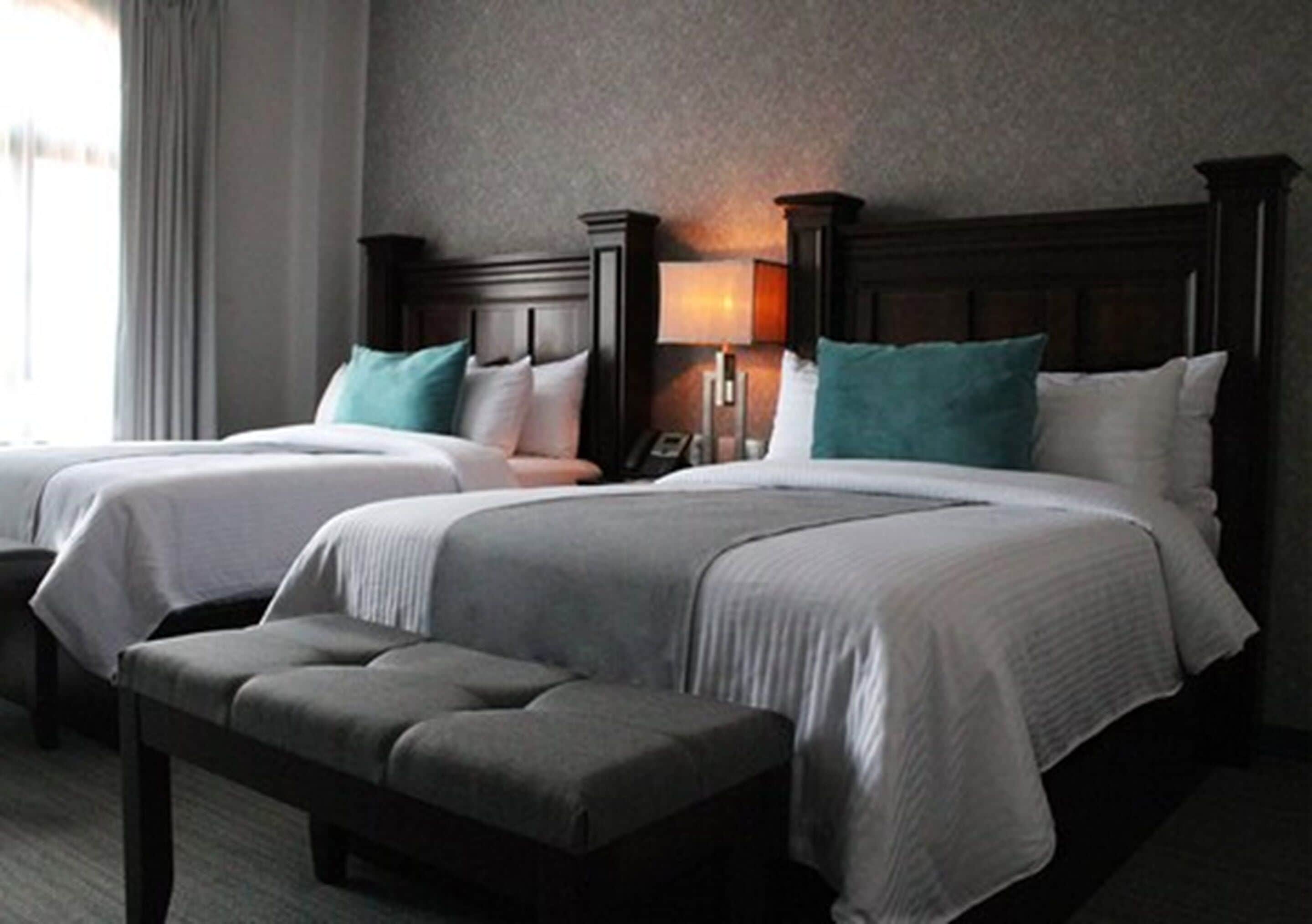 superior room, 2 double beds | in-room safe, desk, iron/ironing board, free wifi