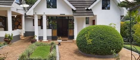 Façade de l’hébergement