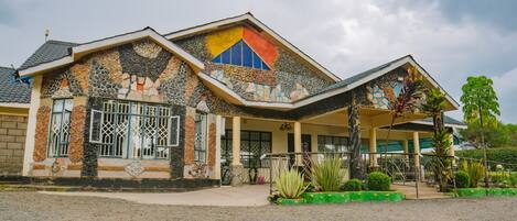 Fassade der Unterkunft