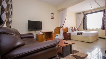 Executive Double Room | Living area | TV