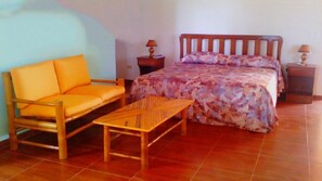 Standard Room, 1 King Bed | Living area
