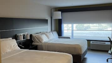 In-room safe, individually furnished, desk, blackout curtains